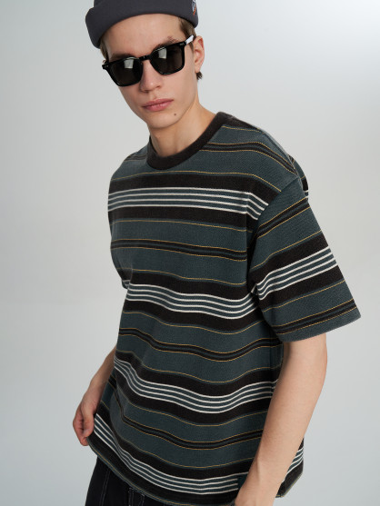 Vans LX Pique Stripe SS ерлер футболкасы