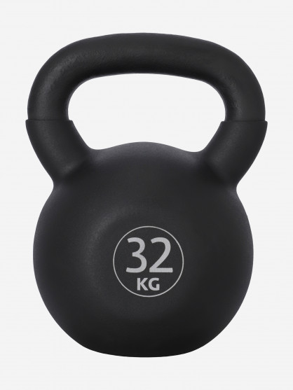 Чугунная гиря с покрытием из ПВХ Torneo, 32 кг