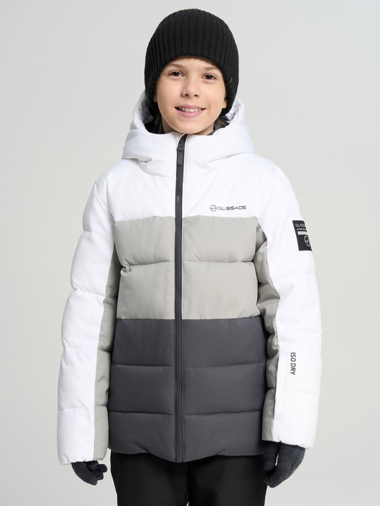 Glissade ұлдарға арналған мамық курткасы