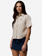 Columbia Brea Falls Woven SS әйелдер қысқа жеңді жейдесі