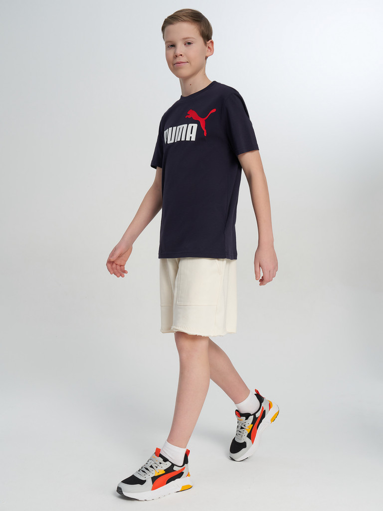 PUMA Ess 2 Color No.1 Logo ұлдарға арналған футболкасы — фото №4