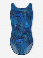 Купальник слитный для девочек Speedo Print Leaderback — фото №7