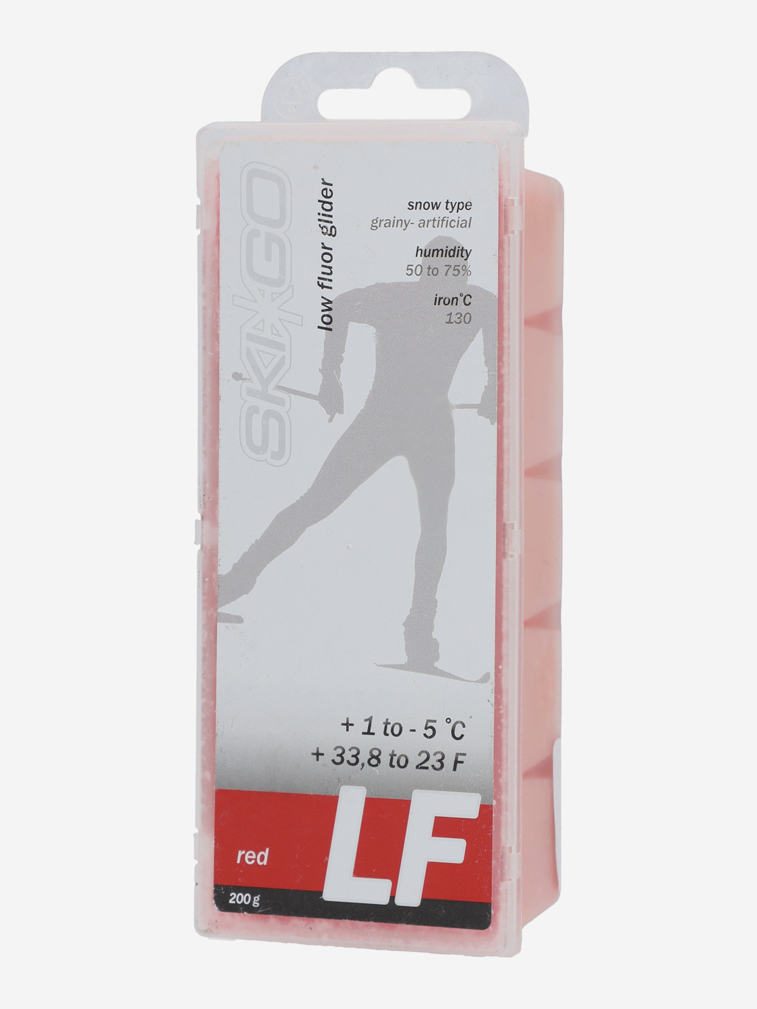 Мазь скольжения для беговых лыж Ski Go LF +1/-5, 200 г — купить за ...