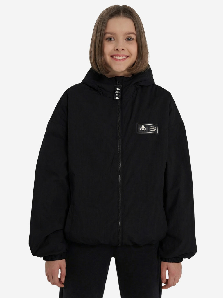 Kappa оверсайз қыздарға арналған жылы курткасы — фото №3