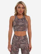 Топ бра спортивный Demix HighFlow Yoga Longline Gfx — фото №2