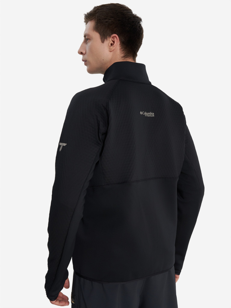 Толстовка мужская Columbia Crystal Leaf Omni-Heat Helix Full Zip — фото №3