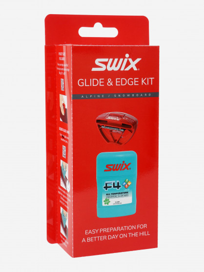 Swix P21 Glide&Edge Kit тау шаңғысы мен сноубордты майлау мен қайрау жинағы