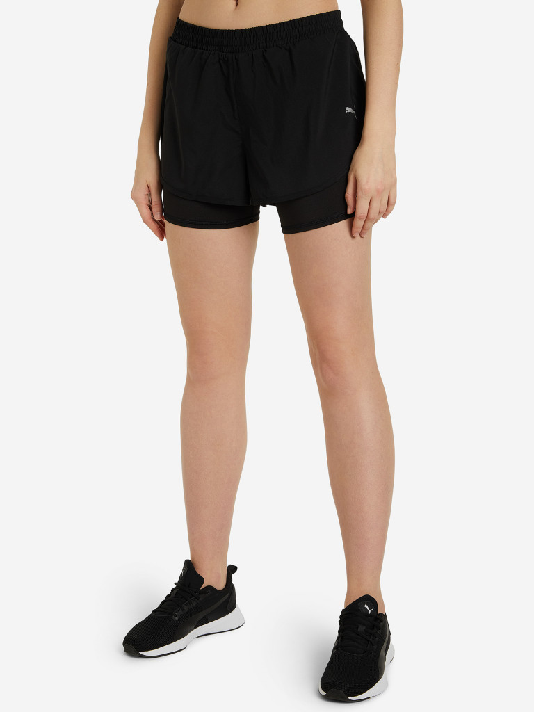 Шорты женские PUMA Run Favorite Woven 2 в 1