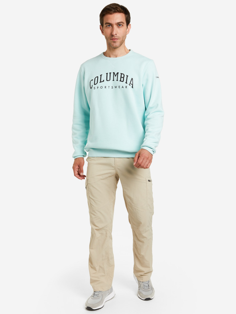 Свитшот мужской Columbia M Columbia Logo Fleece Crew — фото №3