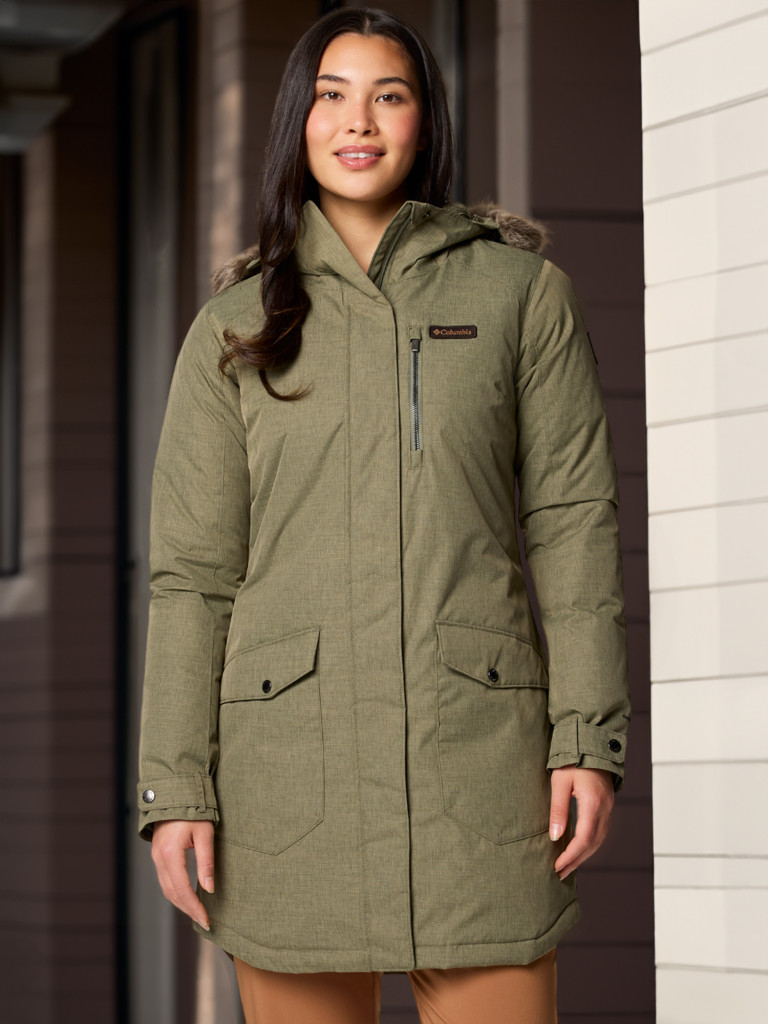 Куртка утепленная женская Columbia Suttle Mountain Long Insulated Jacket