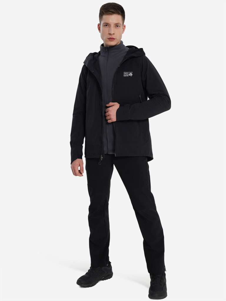 Куртка софтшелл мужская Mountain Hardwear Chockstone Alpine Lt Hooded Jacket — фото №5