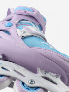 Роликовые коньки детские раздвижные Reaction Rainbow girl — фото №9