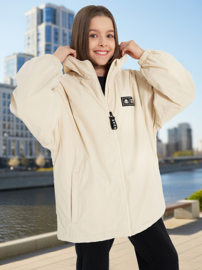 Kappa оверсайз қыздарға арналған жылы курткасы