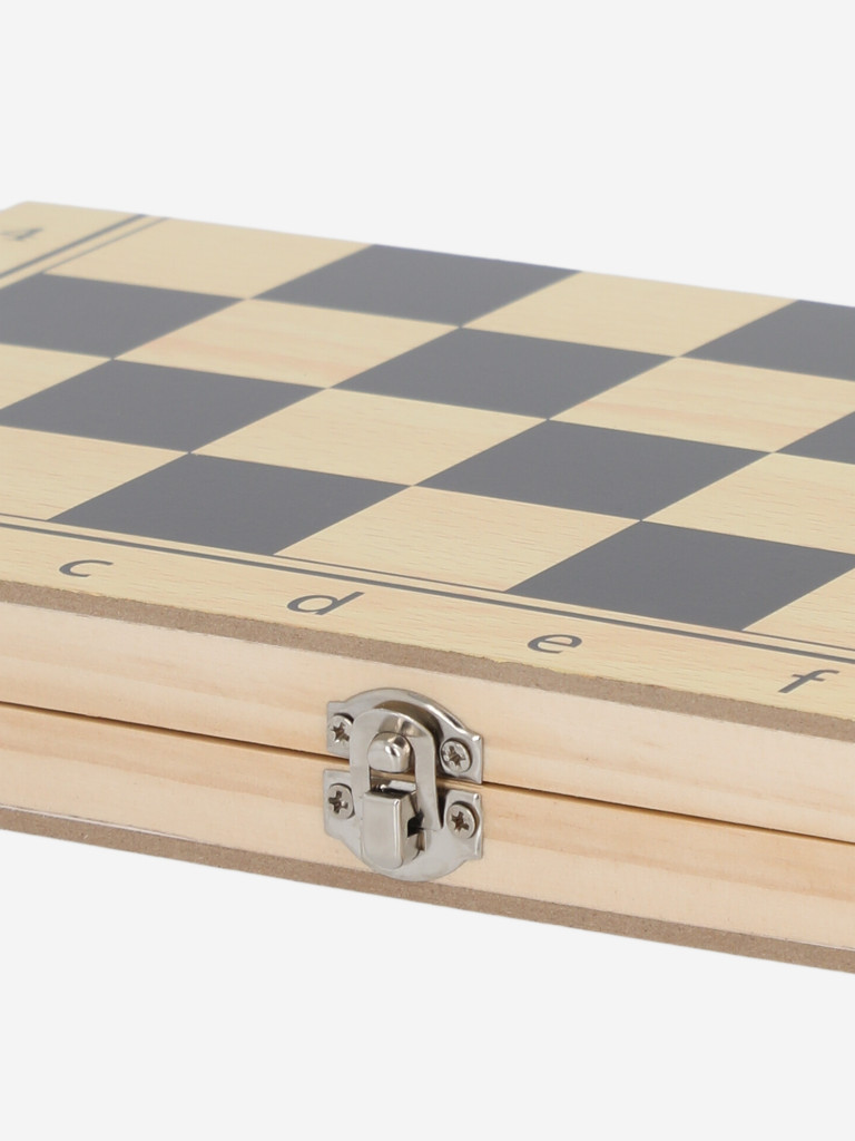 Настольная игра 3 в 1: шахматы, шашки, нарды Denton — фото №12