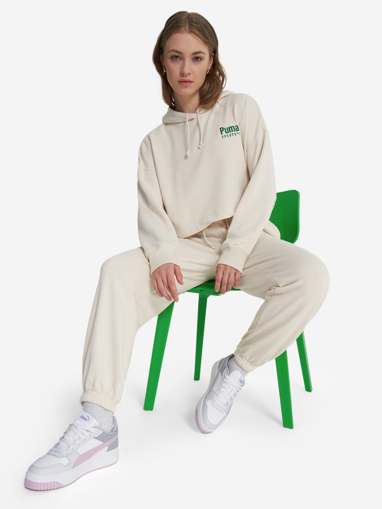 Худи женское PUMA Team Oversized — фото №4
