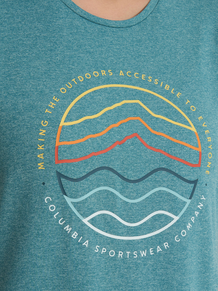 Футболка женская Columbia Sloan Ridge Graphic Ss Tee — фото №5