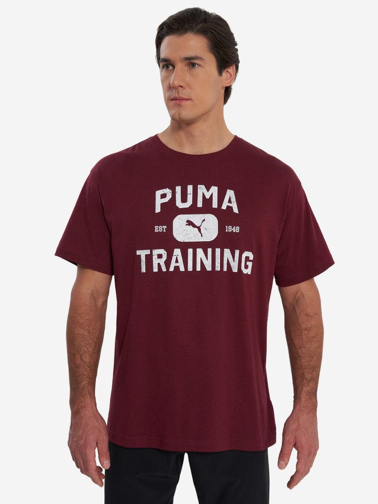 Футболка мужская PUMA Graphics Train Logo Relaxed — фото №2
