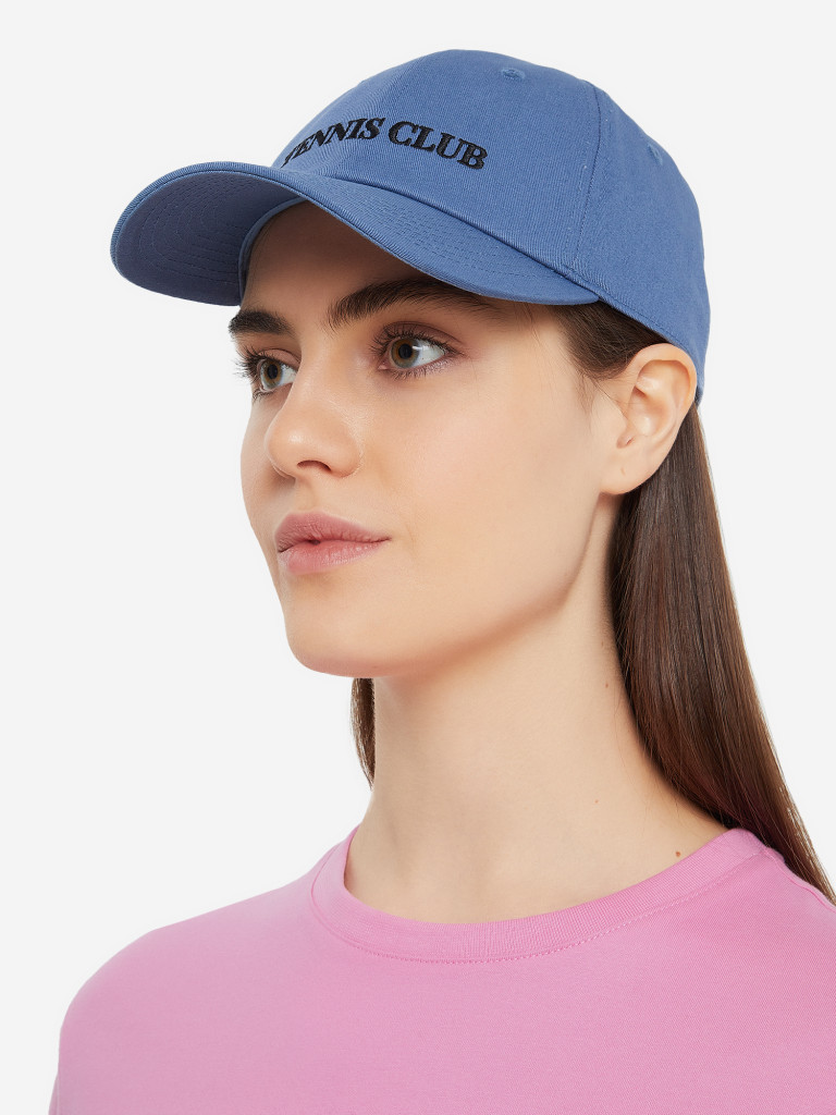 Бейсболка FILA синий цвет — купить за 2990 тг со скидкой 50 % в ...