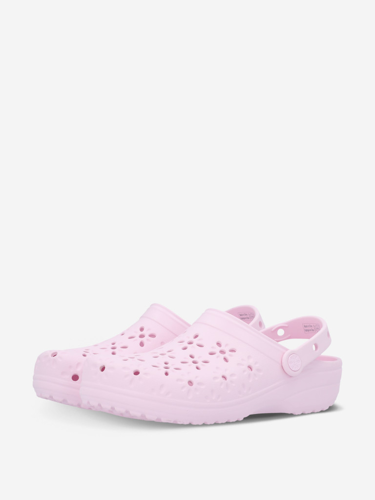 Сабо женские Crocs Classic Floral Cut Out — фото №4