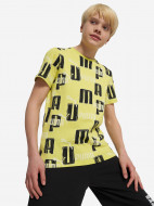PUMA Ess+ Logo Lab ұлдарға арналған футболкасы