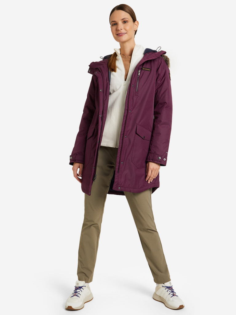 Columbia Suttle Mountain Long Insulated Jacket әйелдер жылы курткасы — фото №3