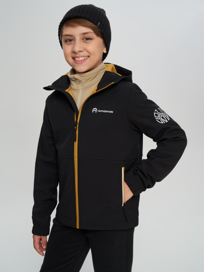 Outventure ұлдарға арналған софтшелл курткасы