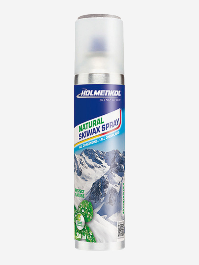 Мазь скольжения Holmenkol Natural Wax Spray, 200 мл