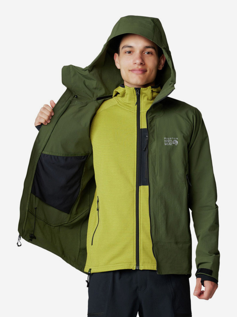 Куртка софтшелл мужская Mountain Hardwear Chockstone Alpine — фото №8