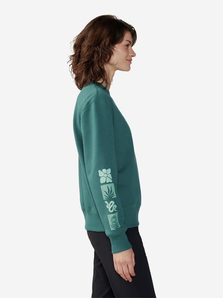Свитшот женский Mountain Hardwear Desert Check Pullover Crew — фото №3