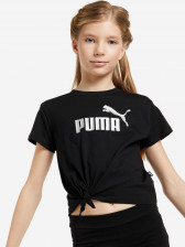 Футболка для девочек PUMA Ess+ Logo Knotted