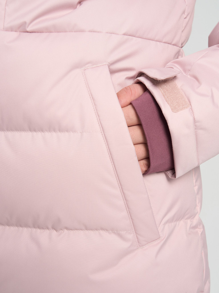 Columbia Snowside Peak Long Insulated Jacket жел өткізбейтін таушаңғы әйелдер курткасы — фото №9