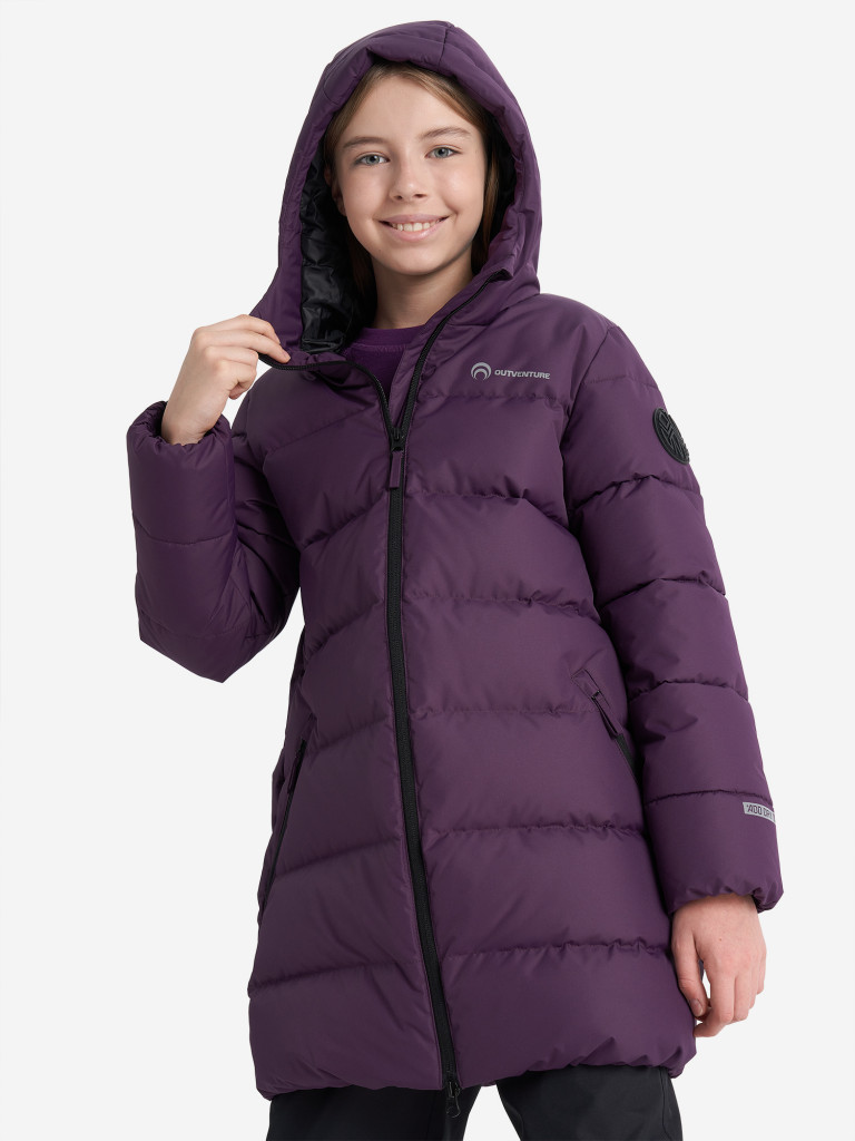 Пуховик для девочек Outventure