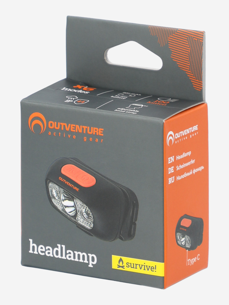 Фонарь налобный Outventure — фото №9