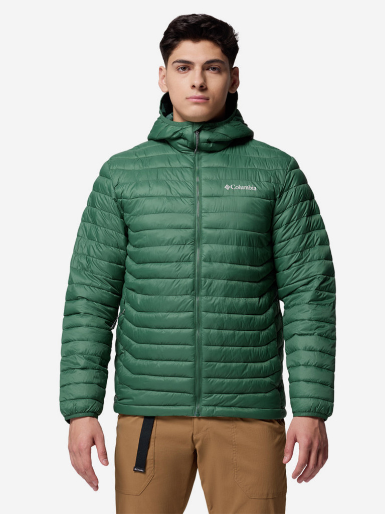 Куртка утепленная мужская Columbia Powder Pass Hooded Jacket — фото №3