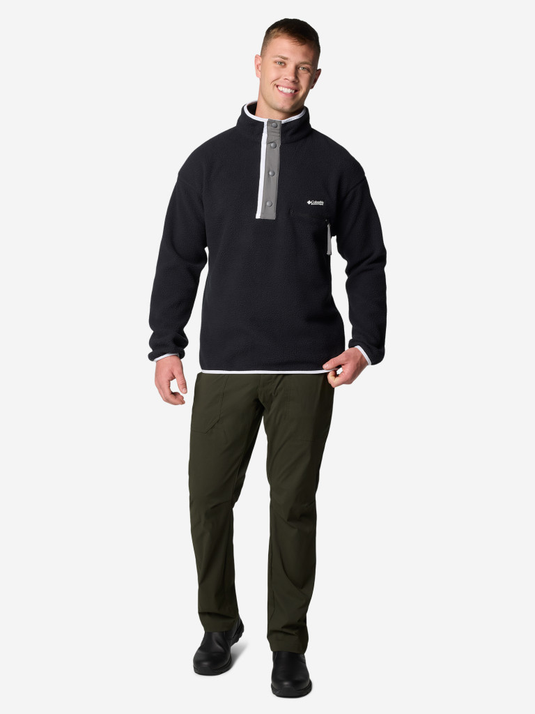 Джемпер флисовый мужской Columbia Helvetia II Half Snap Fleece — фото №3