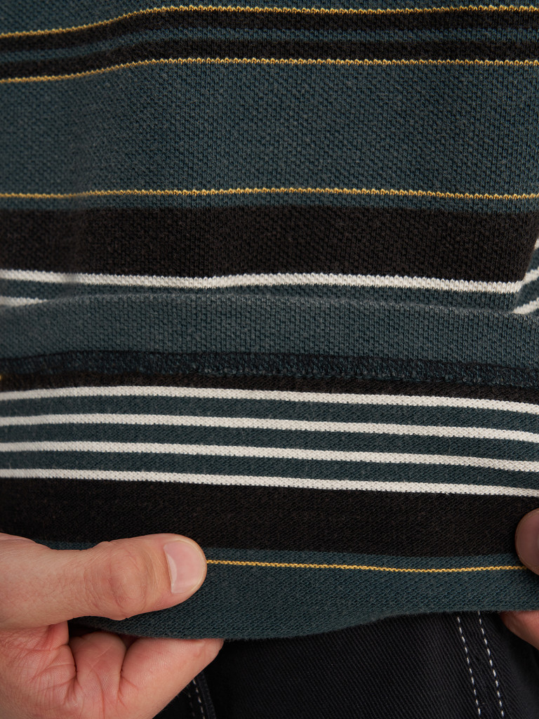Vans LX Pique Stripe SS ерлер футболкасы — фото №9