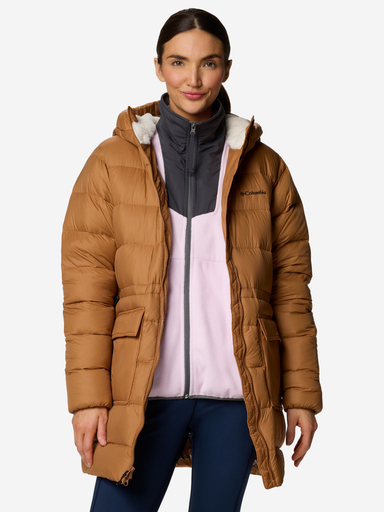 Пуховик женский Columbia Harmony Falls Mid Down Jacket — фото №8