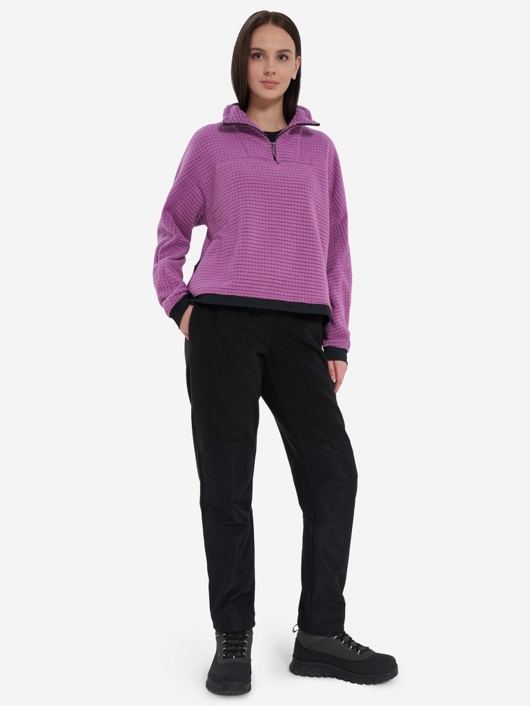 Свитшот женский Mountain Hardwear Summit Grid Big Grid Half Zip — фото №4