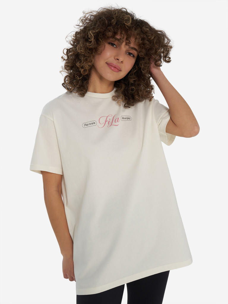 Футболка женская оверсайз FILA