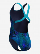 Купальник слитный для девочек Speedo Print Leaderback — фото №5
