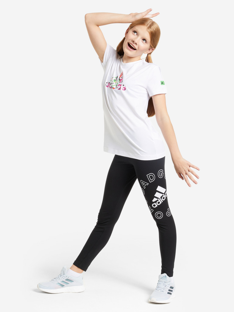 Футболка для девочек adidas Marimekko Training — фото №3