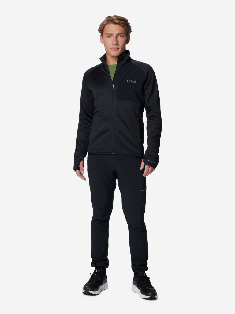 Джемпер флисовый мужской Columbia Triple Canyon Grid Fleece Fz II — фото №4