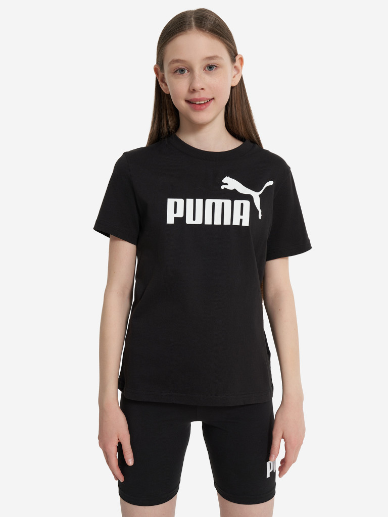 Футболка для девочек PUMA No. 1 Logo — фото №2