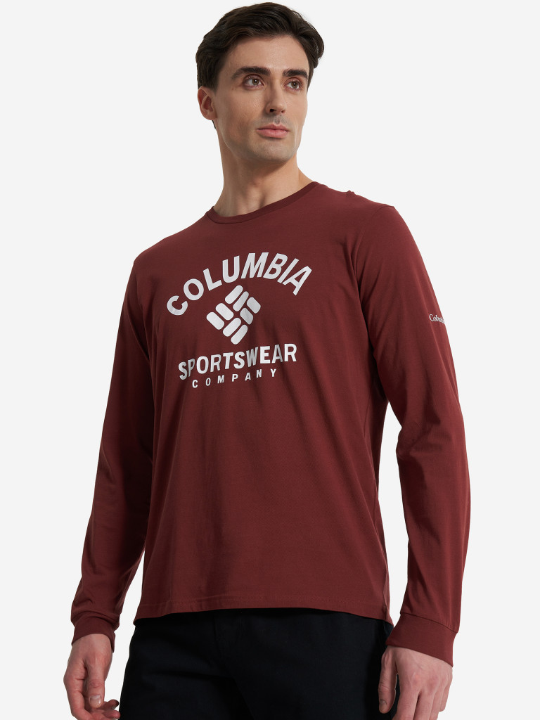 Лонгслив мужской Columbia Rockaway River Graphic Ls Tee