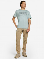 Футболка мужская Columbia Tech Trail Front Graphic SS Tee — фото №3