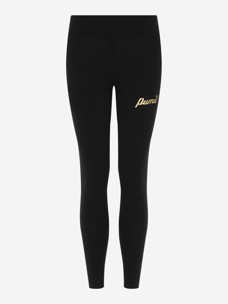 Легинсы для девочек PUMA ESS+ Script Metallic — фото №5