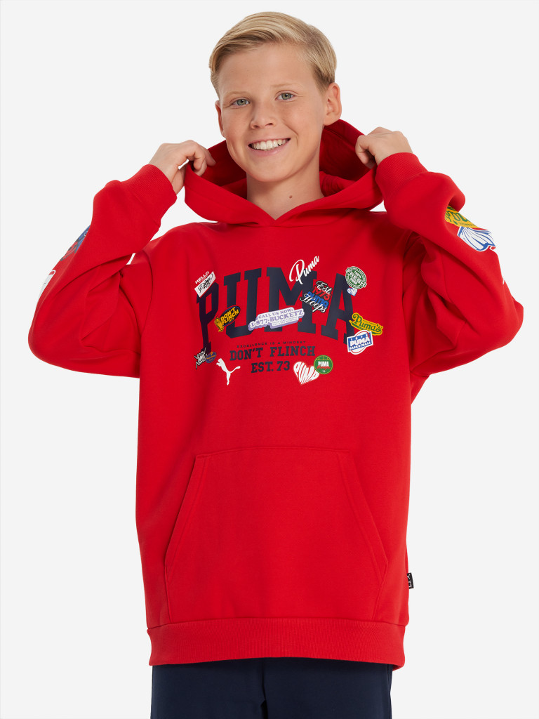 PUMA Basketball Hooperhotline ұлдарға арналған худиі — фото №5