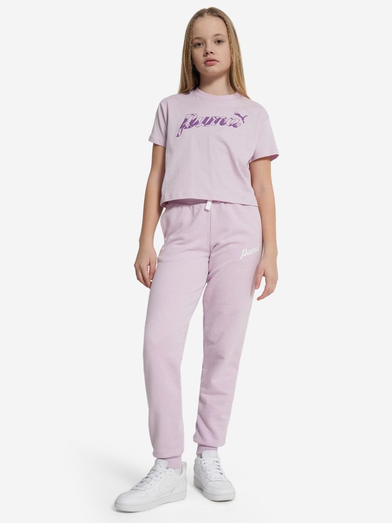 Футболка для девочек PUMA Ess — фото №4