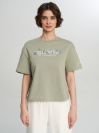 Футболка женская Columbia Rolling Bend Graphic Relaxed Crop SS — фото №2