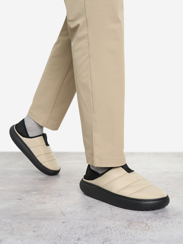 Слипоны утепленные мужские Crocs Classic Puff Moc — фото №7